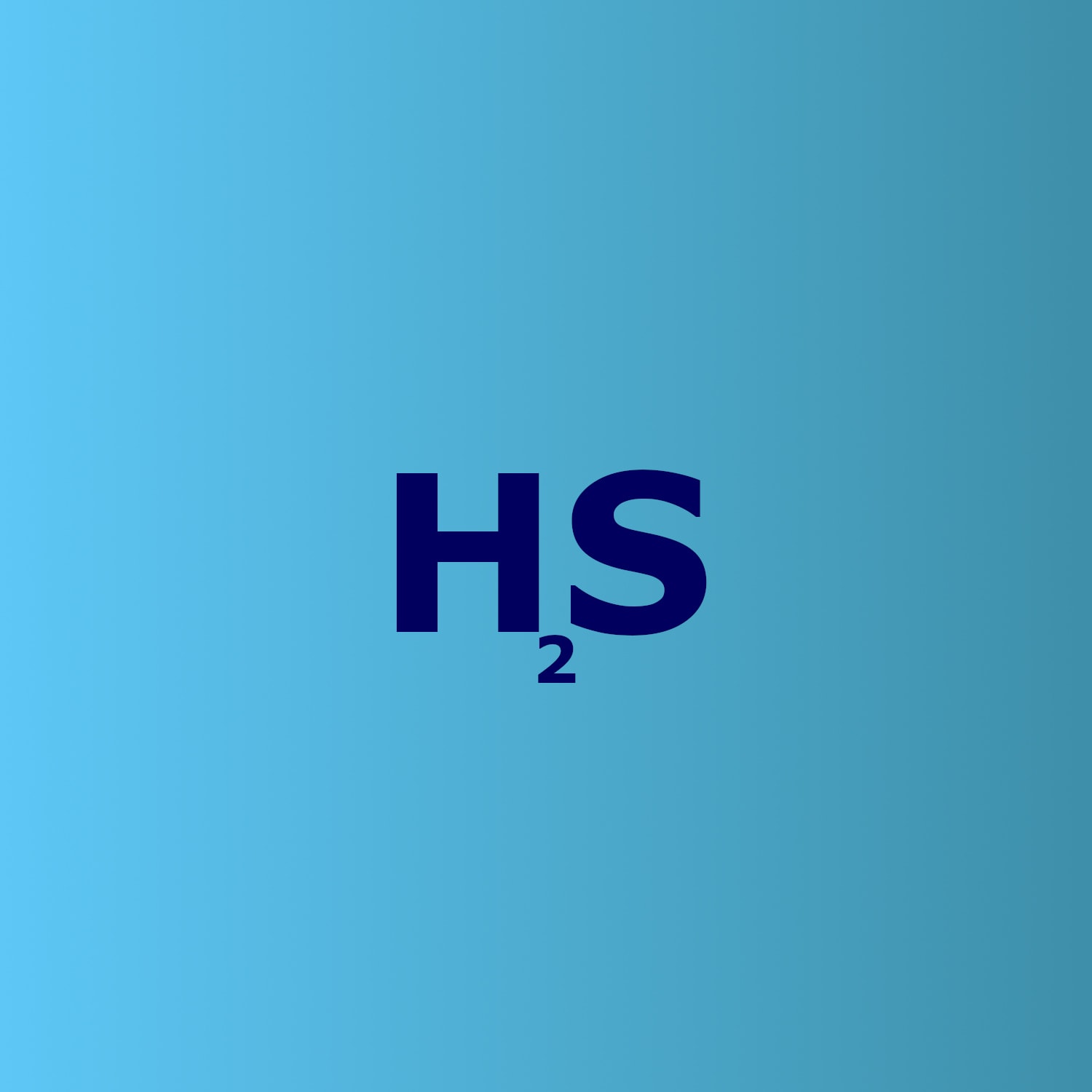 Periodic Symbol for Hydrogen Sulfide